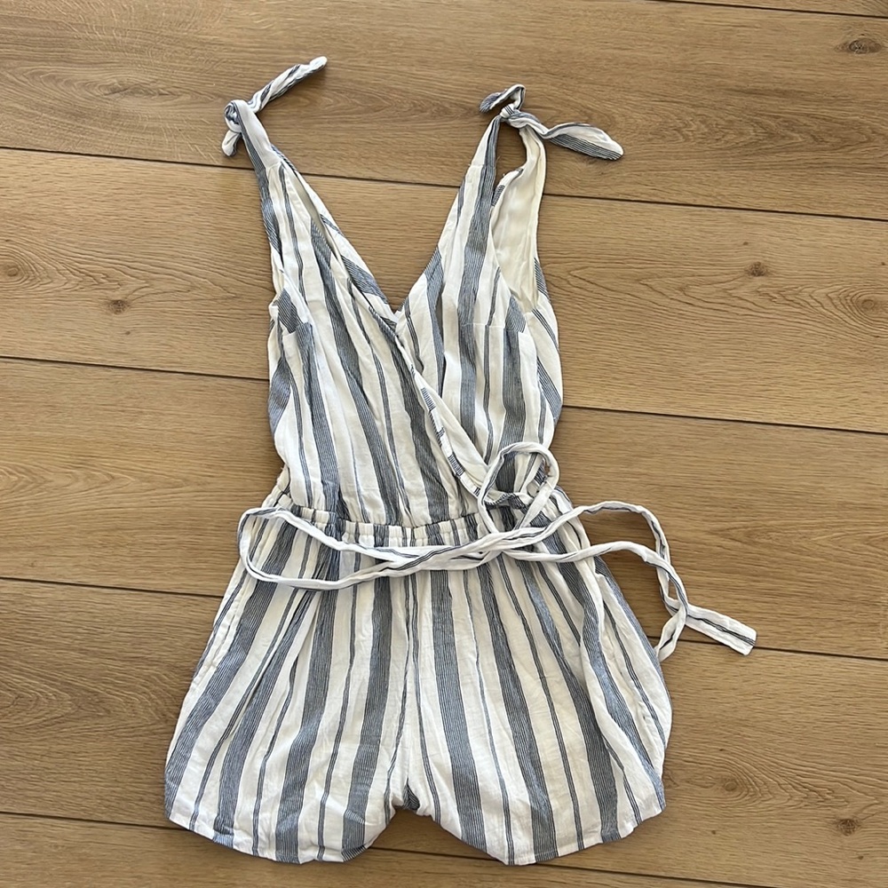 Abercrombie Striped Romper